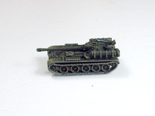 1:144 WWII Russian SU-102 Self-propelled Gun