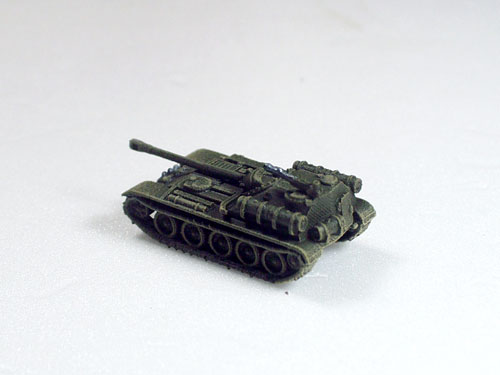 1:144 WWII Russian SU-102 Self-propelled Gun