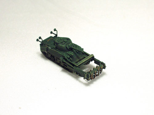 1:144 British WWII Sherman Crab II Mine Flail